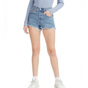 Levi's Women’s 501 Original High Rise Jeans Shorts